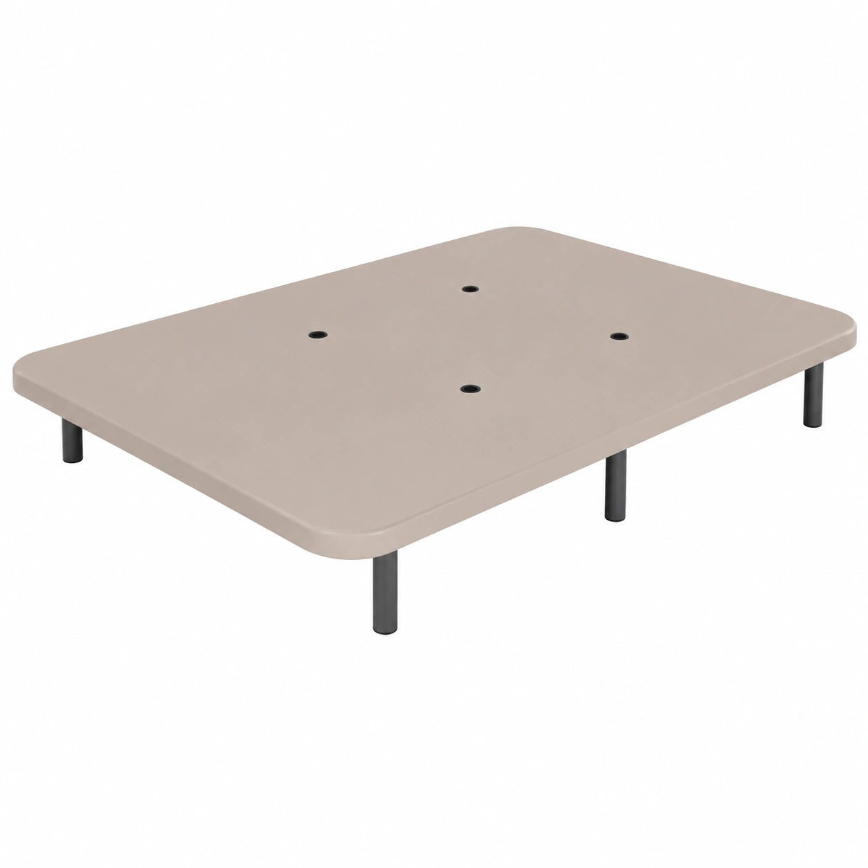 Base Tapizada Dormidan con Tejido Transpirable y 6 Patas de Acero