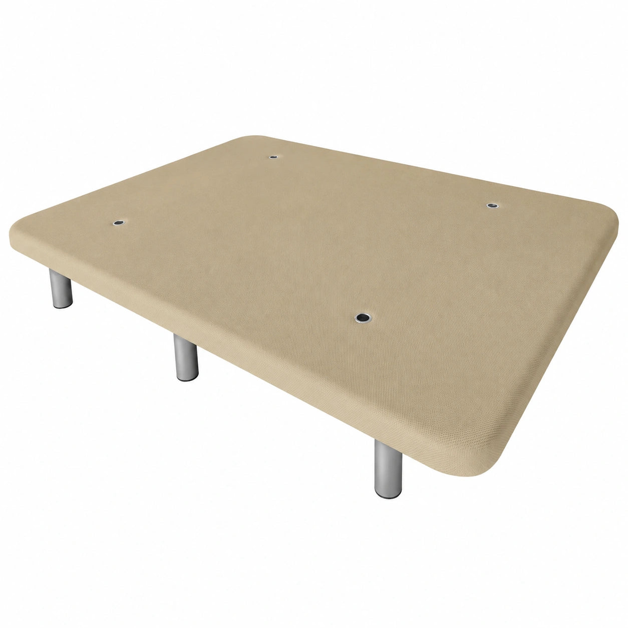 Base Tapizada 3D Reforzada Somnia con Estabilidad Mejorada, 135x190 cm, Beige