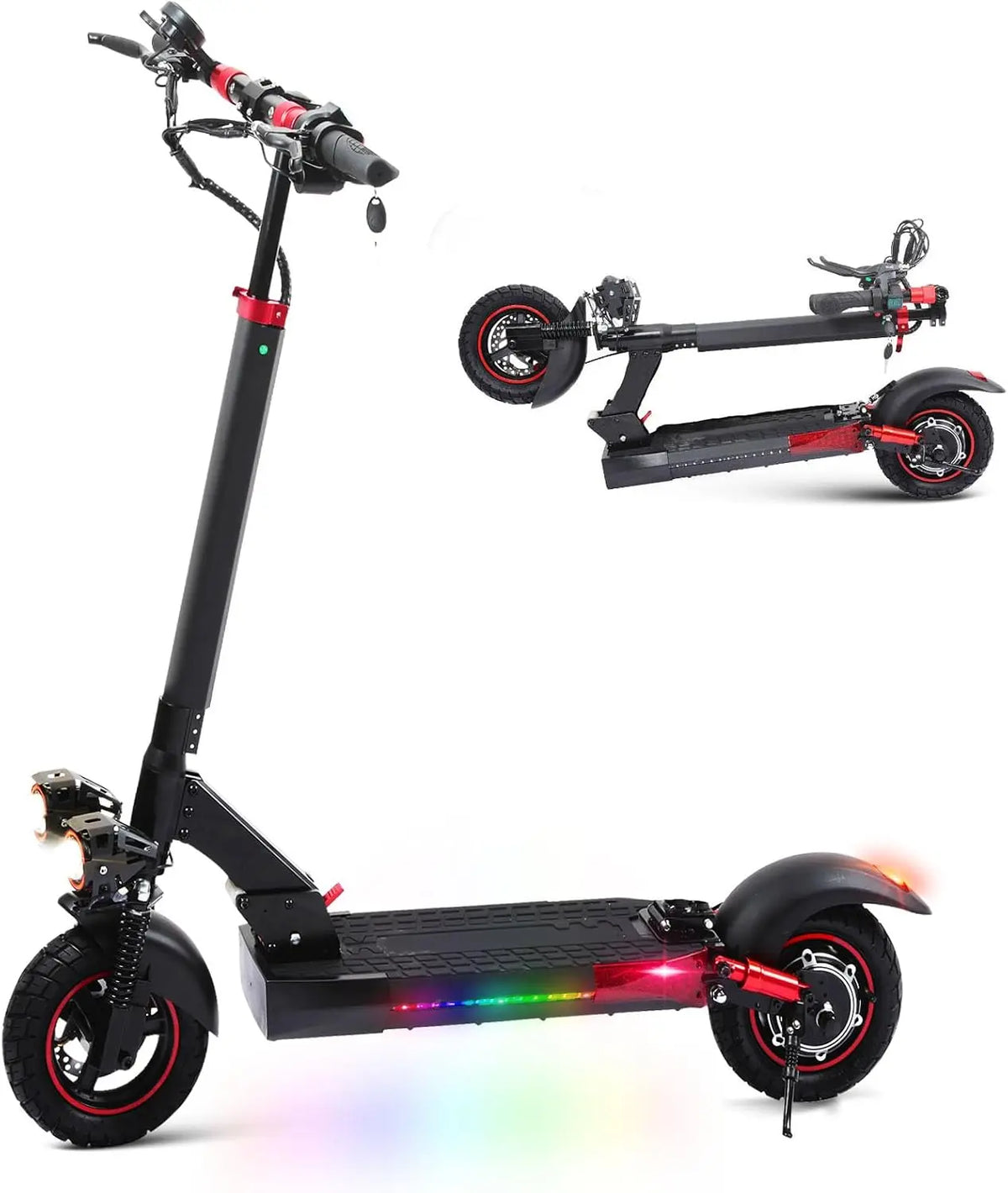 1600W Patinete Eléctrico Adultos Autonomía 45-55KM, 48V/18Ah Batería